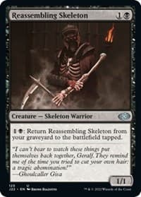 Reassembling Skeleton - Jumpstart 2022 - Magic: The Gathering card