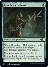Rosethorn Halberd - Jumpstart 2022 - Magic: The Gathering card