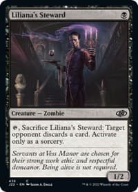 Liliana's Steward - Jumpstart 2022 - Magic: The Gathering card