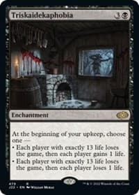 Triskaidekaphobia - Jumpstart 2022 - Magic: The Gathering card