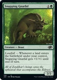 Snapping Gnarlid - Jumpstart 2022 - Magic: The Gathering card