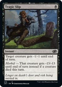 Tragic Slip (478) - Jumpstart 2022 - Magic: The Gathering card