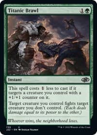 Titanic Brawl - Jumpstart 2022 - Magic: The Gathering card