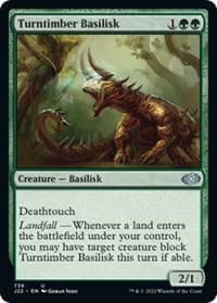 Turntimber Basilisk - Jumpstart 2022 - Magic: The Gathering card