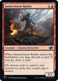 Immersturm Raider - Jumpstart 2022 - Magic: The Gathering card