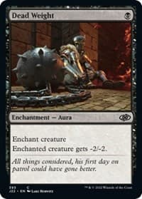 Dead Weight - Jumpstart 2022 - Magic: The Gathering card