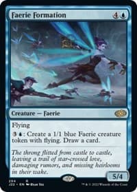 Faerie Formation - Jumpstart 2022 - Magic: The Gathering card