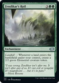 Zendikar's Roil - Jumpstart 2022 - Magic: The Gathering card