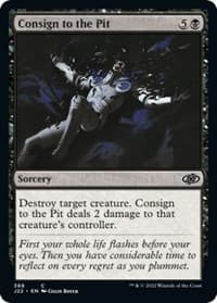 Consign to the Pit - Jumpstart 2022 - Magic: The Gathering card