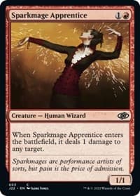 Sparkmage Apprentice - Jumpstart 2022 - Magic: The Gathering card