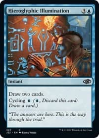 Hieroglyphic Illumination - Jumpstart 2022 - Magic: The Gathering card