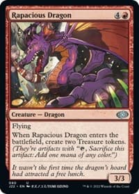 Rapacious Dragon - Jumpstart 2022 - Magic: The Gathering card