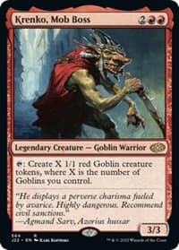 Krenko, Mob Boss - Jumpstart 2022 - Magic: The Gathering card