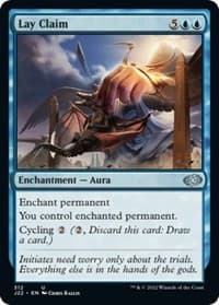 Lay Claim - Jumpstart 2022 - Magic: The Gathering card