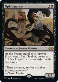 Ophiomancer - Jumpstart 2022 - Magic: The Gathering card