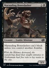 Marauding Boneslasher - Jumpstart 2022 - Magic: The Gathering card