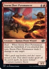 Storm Fleet Pyromancer - Jumpstart 2022 - Magic: The Gathering card