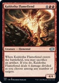 Kuldotha Flamefiend - Jumpstart 2022 - Magic: The Gathering card