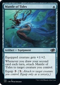 Mantle of Tides - Jumpstart 2022 - Magic: The Gathering card