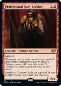Professional Face-Breaker - Jumpstart 2022 - Magic: The Gathering card