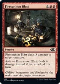 Firecannon Blast - Jumpstart 2022 - Magic: The Gathering card