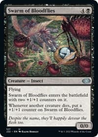 Swarm of Bloodflies - Jumpstart 2022 - Magic: The Gathering card