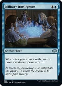 Military Intelligence - Jumpstart 2022 - Magic: The Gathering card