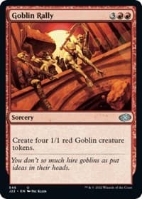 Goblin Rally - Jumpstart 2022 - Magic: The Gathering card