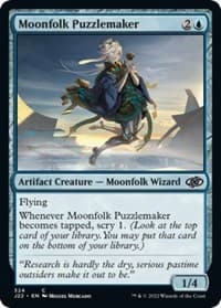 Moonfolk Puzzlemaker - Jumpstart 2022 - Magic: The Gathering card