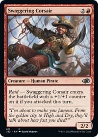 Swaggering Corsair - Jumpstart 2022 - Magic: The Gathering card