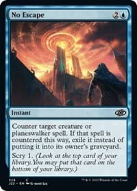 No Escape - Jumpstart 2022 - Magic: The Gathering card