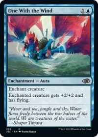 One With the Wind - Jumpstart 2022 - Magic: The Gathering card