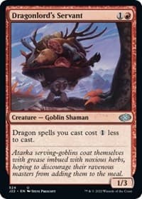 Dragonlord's Servant - Jumpstart 2022 - Magic: The Gathering card