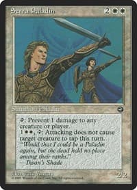 Serra Paladin - Homelands - Magic: The Gathering card