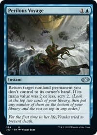 Perilous Voyage - Jumpstart 2022 - Magic: The Gathering card