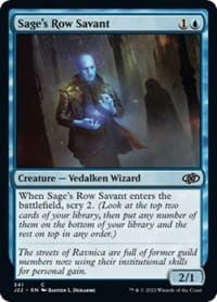 Sage's Row Savant - Jumpstart 2022 - Magic: The Gathering card