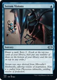 Serum Visions - Jumpstart 2022 - Magic: The Gathering card