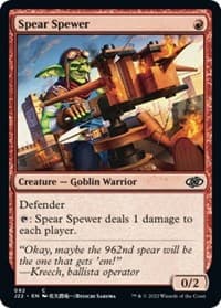 Spear Spewer - Jumpstart 2022 - Magic: The Gathering card