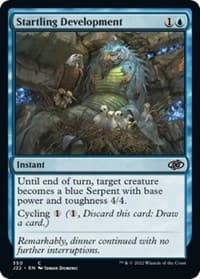 Startling Development - Jumpstart 2022 - Magic: The Gathering card
