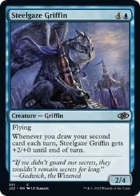 Steelgaze Griffin - Jumpstart 2022 - Magic: The Gathering card