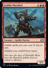 Goblin Warchief - Jumpstart 2022 - Magic: The Gathering card