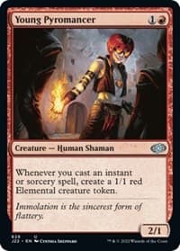 Young Pyromancer - Jumpstart 2022 - Magic: The Gathering card
