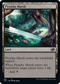 Piranha Marsh - Jumpstart 2022 - Magic: The Gathering card
