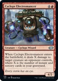 Cyclops Electromancer - Jumpstart 2022 - Magic: The Gathering card