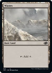 Wastes - Jumpstart 2022 - Magic: The Gathering card