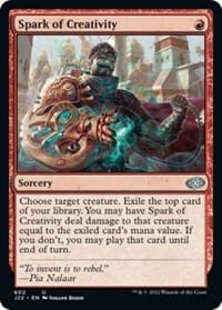 Spark of Creativity - Jumpstart 2022 - Magic: The Gathering card
