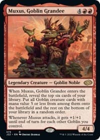 Muxus, Goblin Grandee - Jumpstart 2022 - Magic: The Gathering card