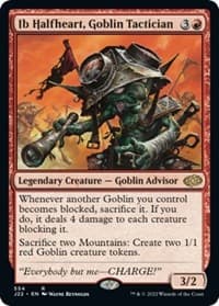 Ib Halfheart, Goblin Tactician - Jumpstart 2022 - Magic: The Gathering card