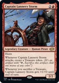 Captain Lannery Storm - Jumpstart 2022 - Magic: The Gathering card