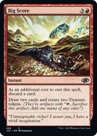 Big Score - Jumpstart 2022 - Magic: The Gathering card